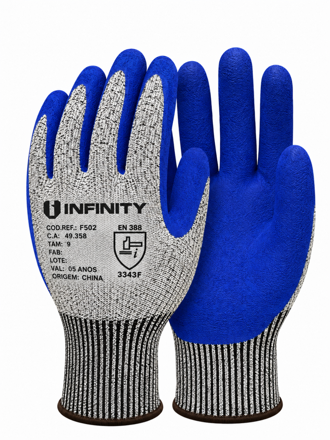 Luva Maxiprotect Grip Infinity EPI F502 Luva Maxiprotect Grip Infinity EPI F502