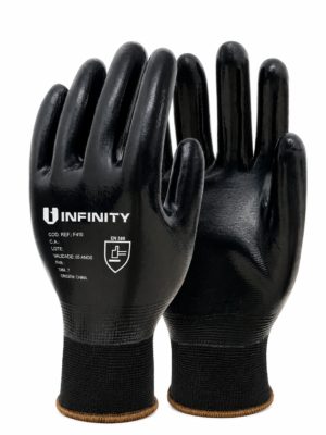 Luva Nitri Black Infinity EPI F410